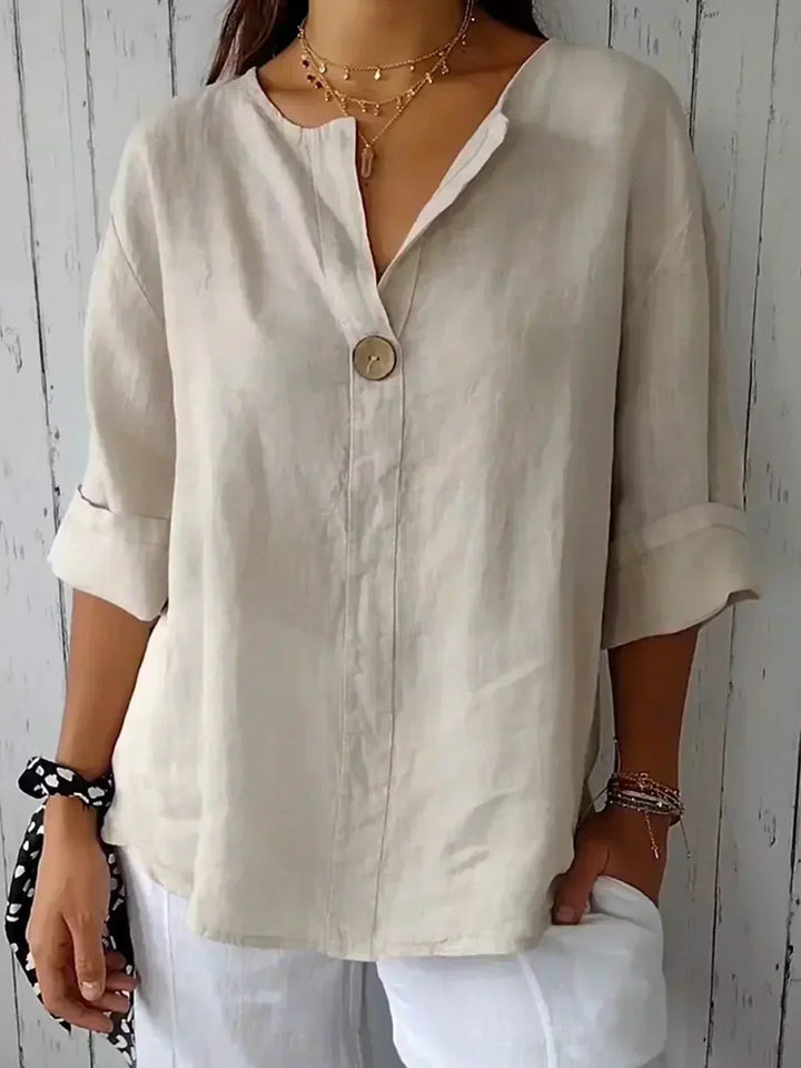 Lynde | Casual V-Neck Blouse