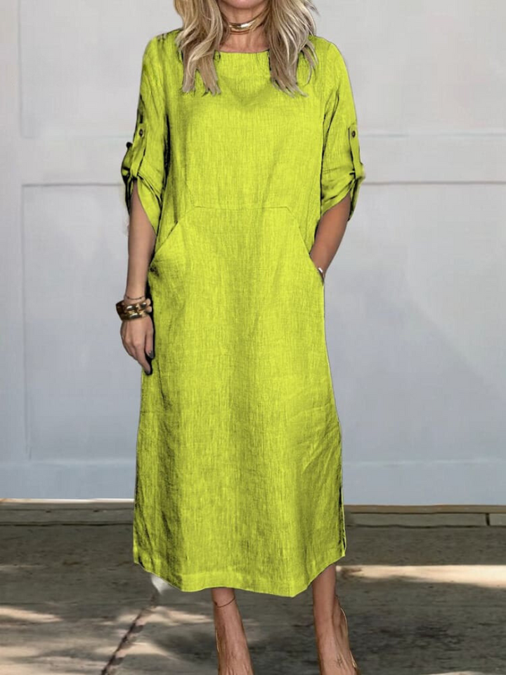 Jamaica | Casual Midi Pocket Dress