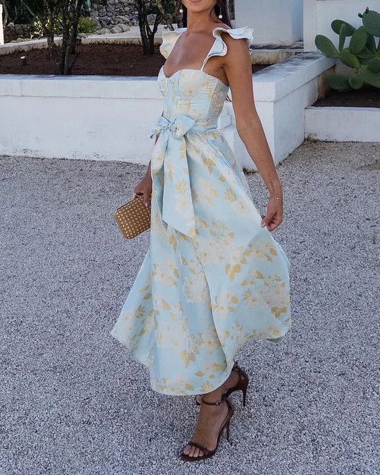 Marielle | Summer Bow-Waist Dress