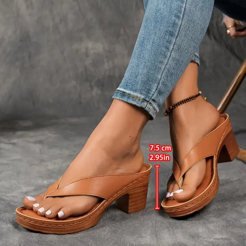 Thea | Elegant Chunky Heel