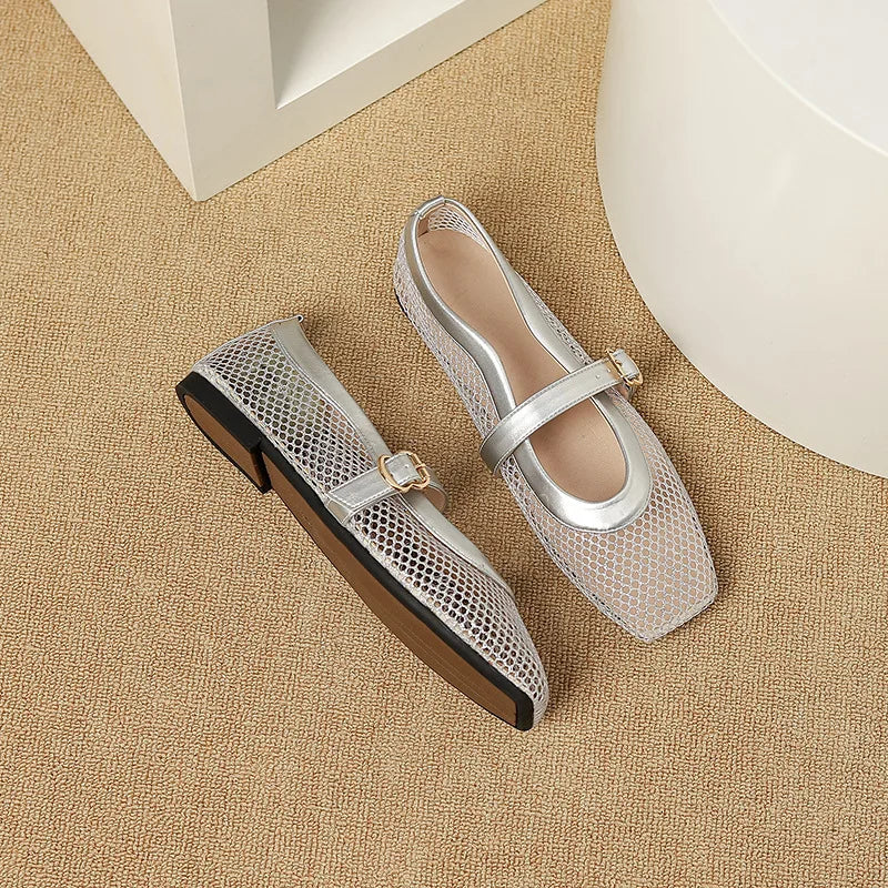Monique | Hollow-Out Chic Flats
