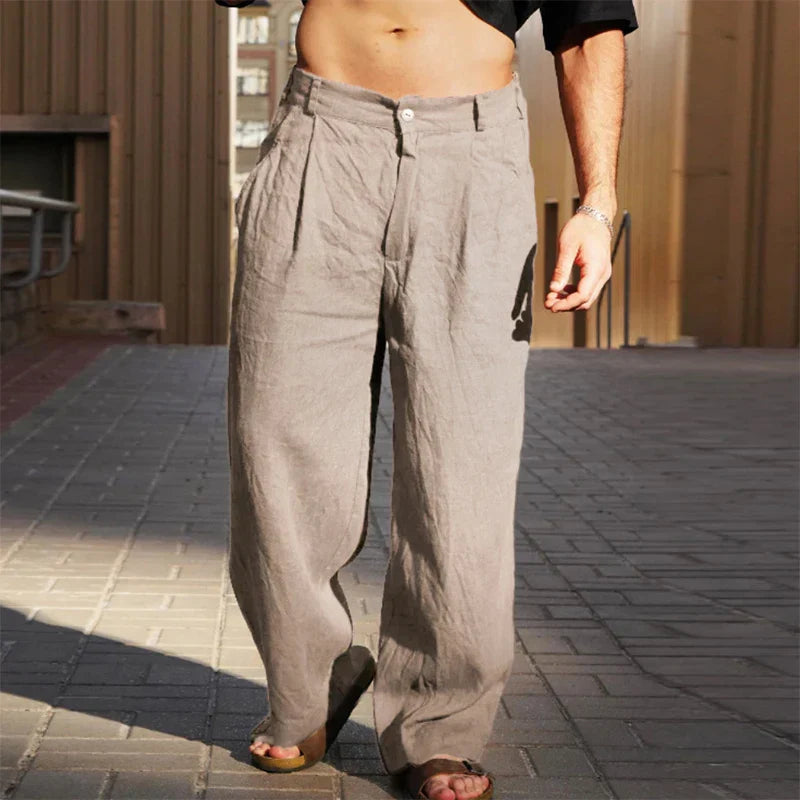Daniel | Wide-Leg Summer Pants