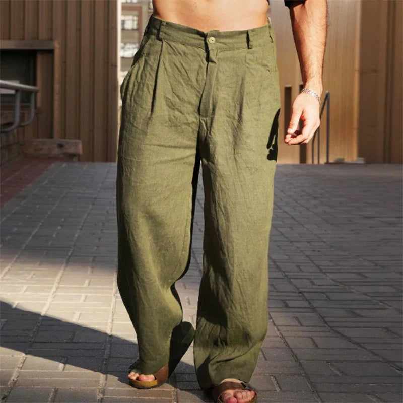 Daniel | Wide-Leg Summer Pants