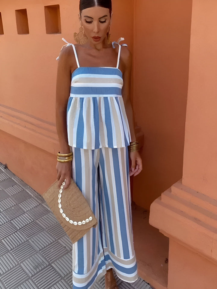 Angie | Striped Summer Set