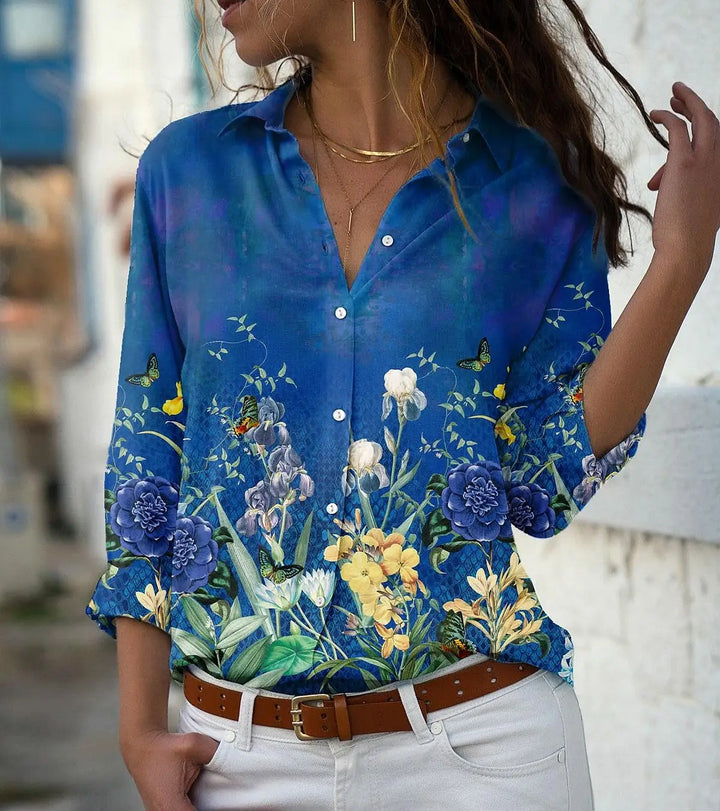 France | Casual Printed Blouse