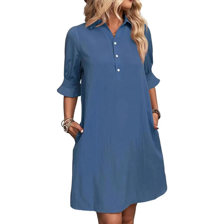 Cara | Casual Shirt Dress