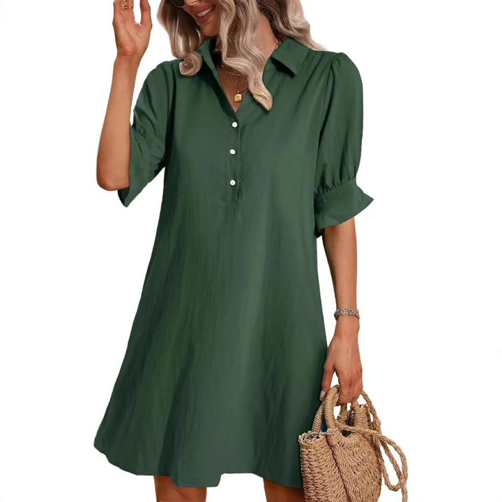Cara | Casual Shirt Dress
