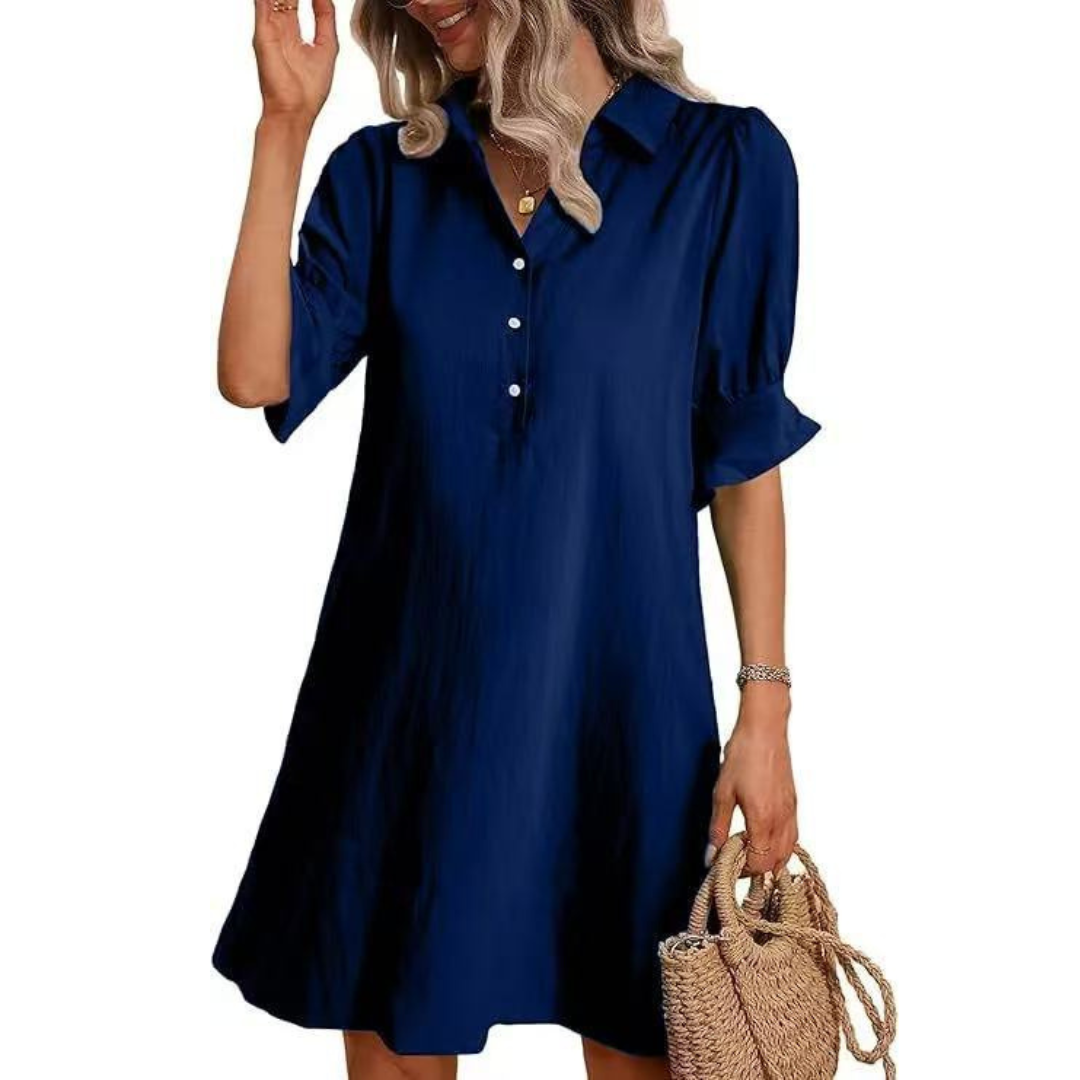Cara | Casual Shirt Dress