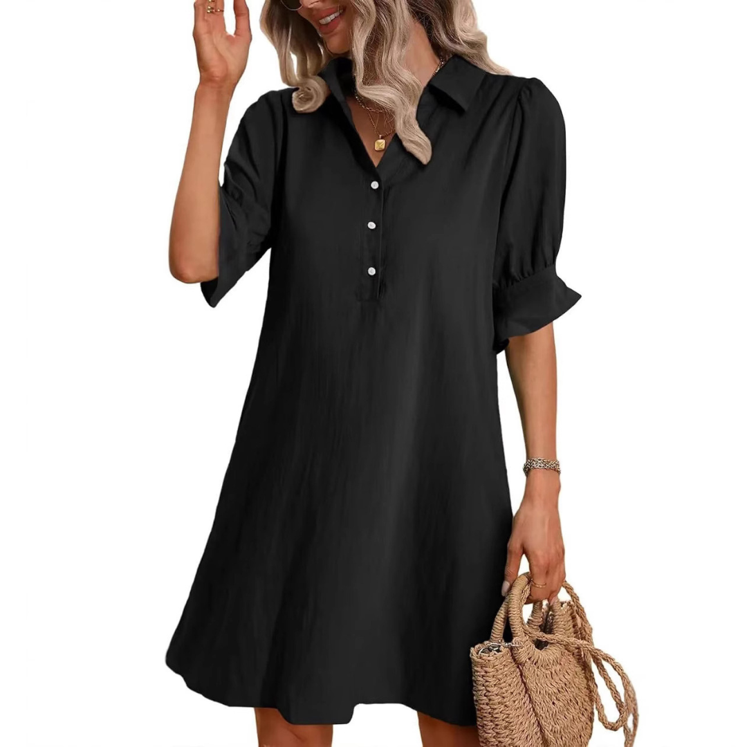 Cara | Casual Shirt Dress
