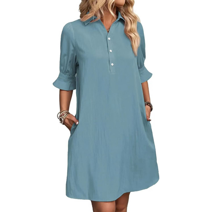 Cara | Casual Shirt Dress