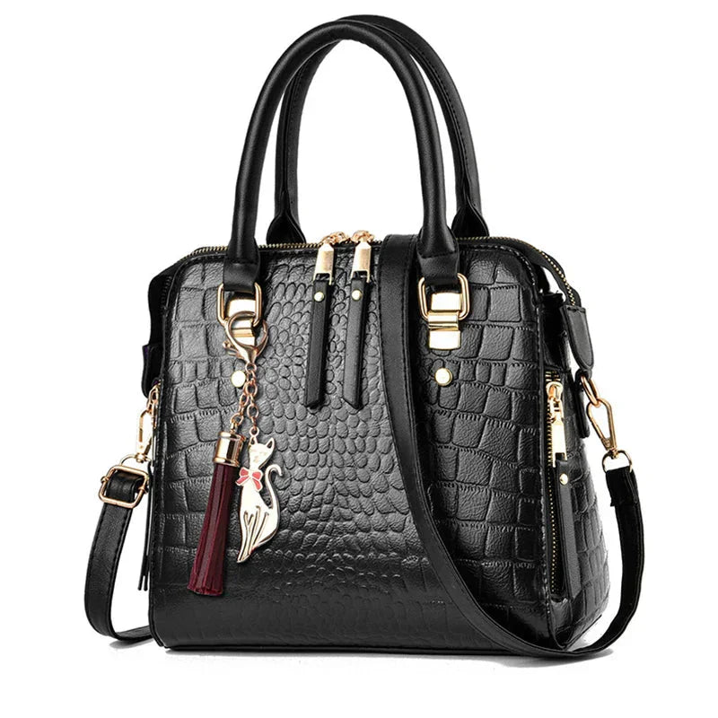 Belinda | Crocodile Embossed Bag