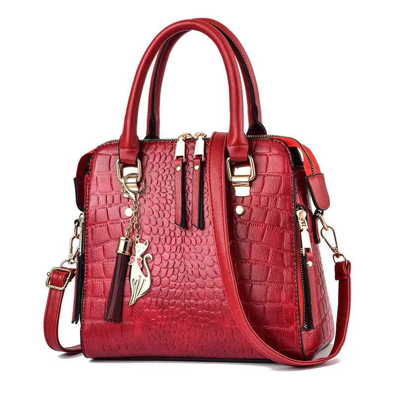 Belinda | Crocodile Embossed Bag